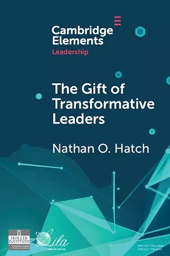 The Gift of Transformative Leaders cover