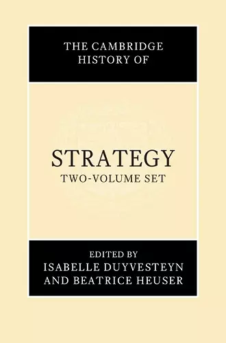 The Cambridge History of Strategy cover