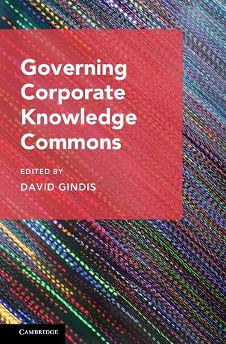 Governing Corporate Knowledge Commons cover