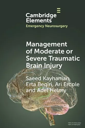 Management of Moderate or Severe Traumatic Brain Injury cover