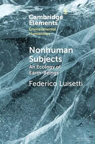 Nonhuman Subjects cover