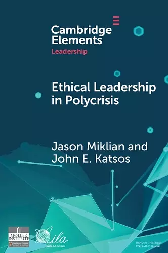 Ethical Leadership in Conflict and Crisis cover