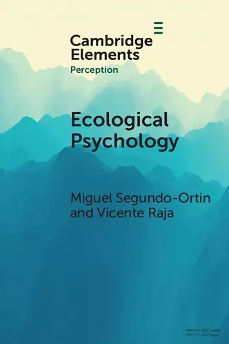 Ecological Psychology cover