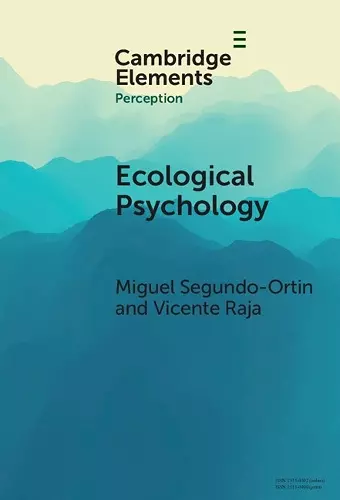 Ecological Psychology cover