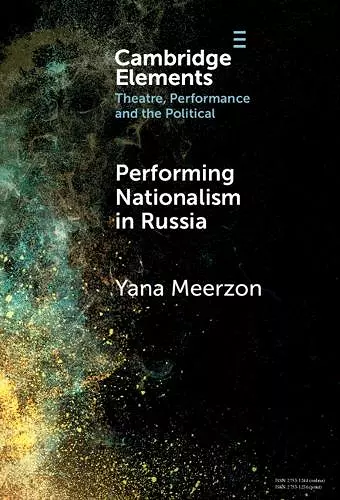 Performing Nationalism in Russia cover