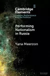 Performing Nationalism in Russia cover