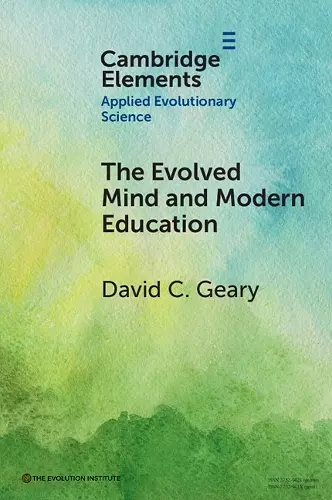 The Evolved Mind and Modern Education cover