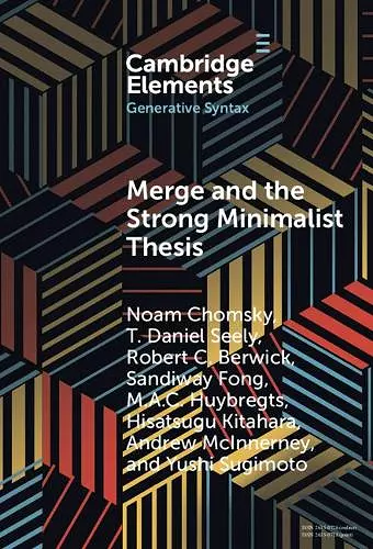 Merge and the Strong Minimalist Thesis cover