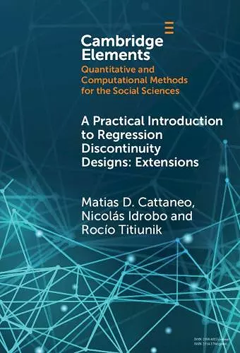 A Practical Introduction to Regression Discontinuity Designs cover