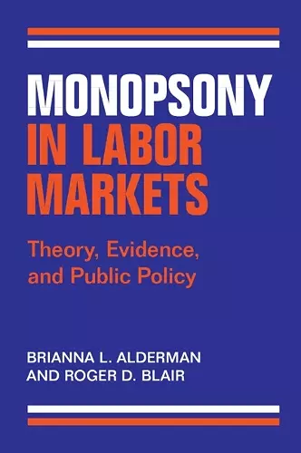 Monopsony in Labor Markets cover