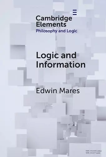 Logic and Information cover