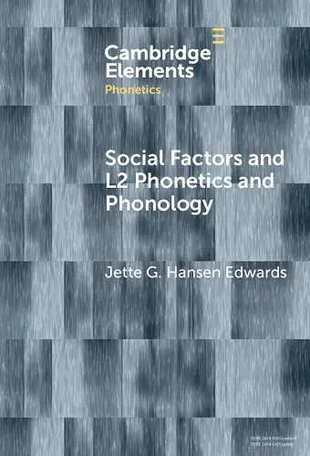 Social Factors and L2 Phonetics and Phonology cover