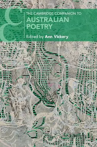 The Cambridge Companion to Australian Poetry cover