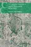 The Cambridge Companion to Australian Poetry cover