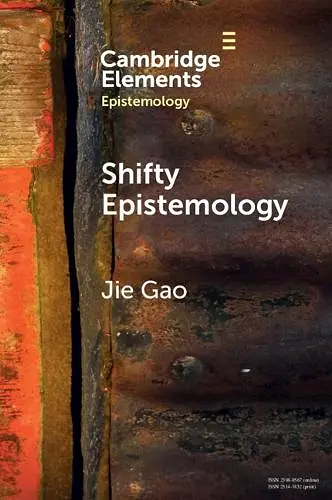 Shifty Epistemology cover
