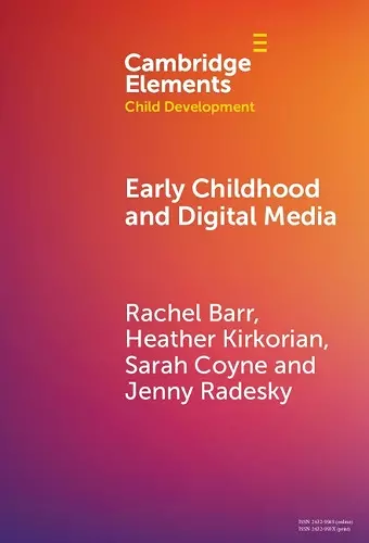 Early Childhood and Digital Media cover