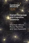 Signed Language and Cognitive Grammar cover