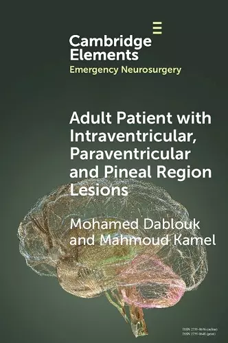 Adult Patient with Intraventricular, Paraventricular and Pineal Region Lesions cover