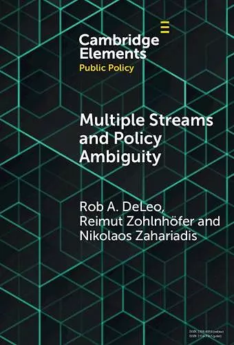 Multiple Streams and Policy Ambiguity cover