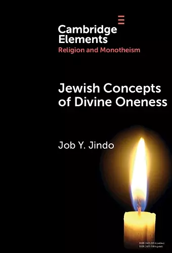 Jewish Concepts of Divine Oneness cover