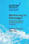 Meritocracy or Patronage? cover