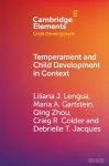 Temperament and Child Development in Context cover