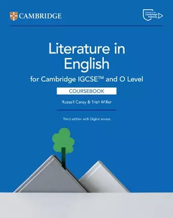 Cambridge IGCSE™ and O Level Literature in English Coursebook with Digital Access (2 Years) cover