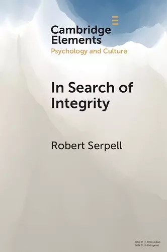 In Search of Integrity cover