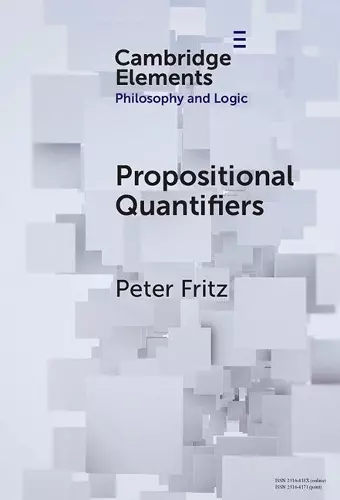 Propositional Quantifiers cover