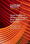 Trans-studies on Writing for English as an Additional Language cover