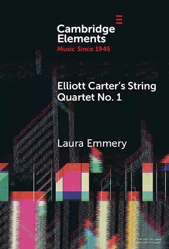 Elliott Carter's String Quartet No. 1 cover