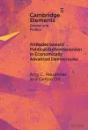 Attitudes toward Political Authoritarianism in Economically Advanced Democracies cover