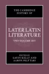 The Cambridge History of Later Latin Literature 2 Volume Hardback Set cover