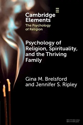 Psychology of Religion, Spirituality, and the Thriving Family cover