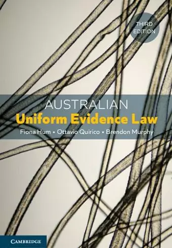 Australian Uniform Evidence Law cover