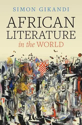 African Literature in the World cover