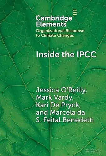 Inside the IPCC cover