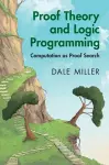 Proof Theory and Logic Programming cover