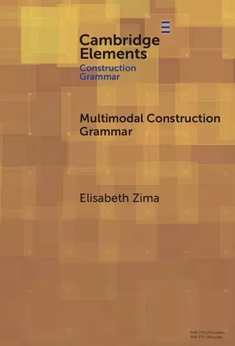 Multimodal Construction Grammar cover
