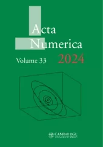 Acta Numerica 2024: Volume 33 cover