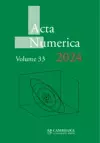 Acta Numerica 2024: Volume 33 cover