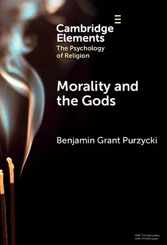 Morality and the Gods cover