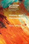 History and Hermeneutics cover