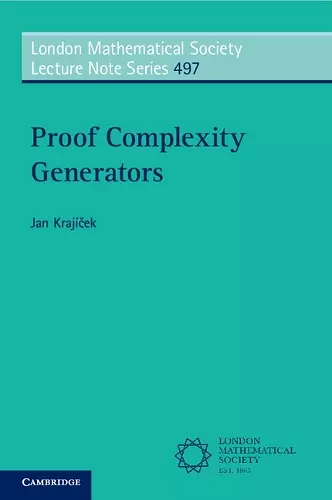 Proof Complexity Generators cover