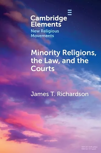 Minority Religions, the Law, and the Courts cover