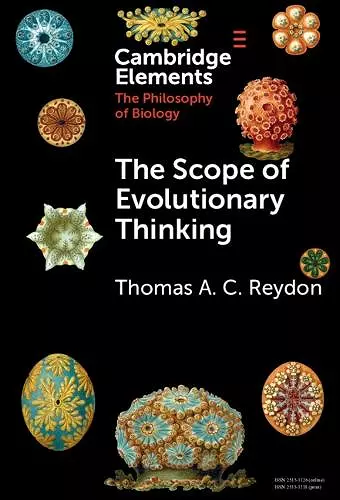 The Scope of Evolutionary Thinking cover