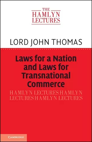 Laws for a Nation and Laws for Transnational Commerce cover