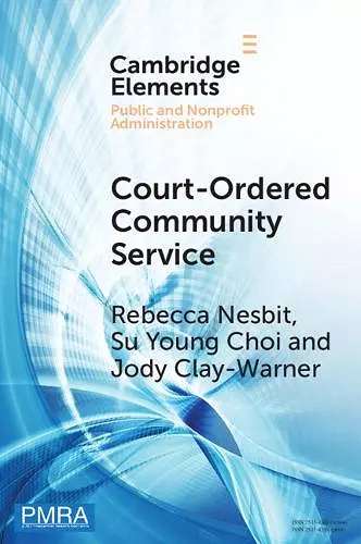 Court-Ordered Community Service cover