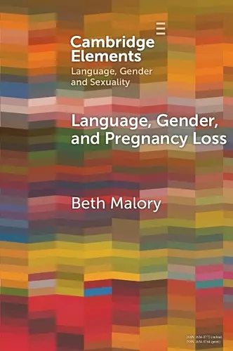 Language, Gender and Pregnancy Loss cover