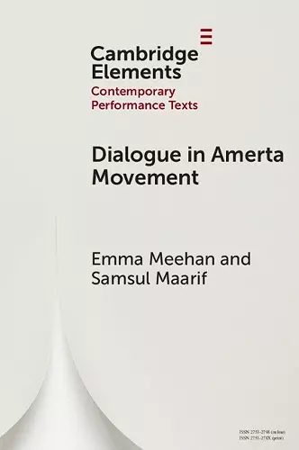 Dialogue in Amerta Movement cover